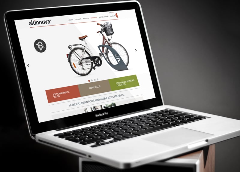 Création du site internet Altinnova.