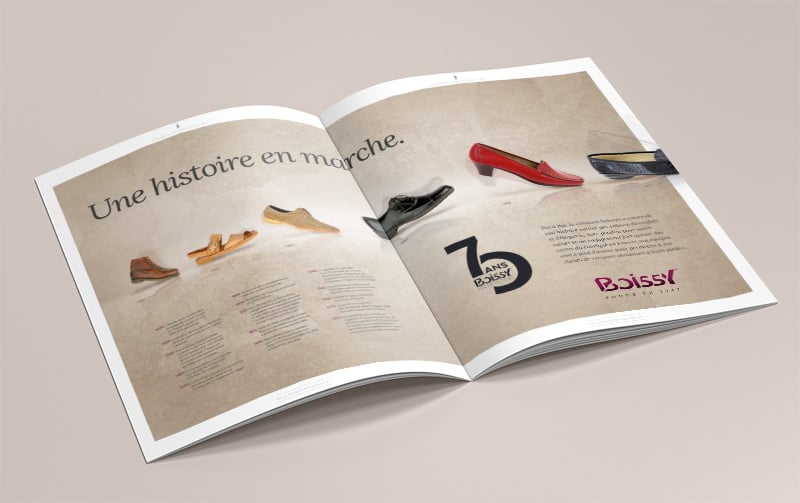 Edition du catalogue Boissy Chaussures Automne Hiver 2017