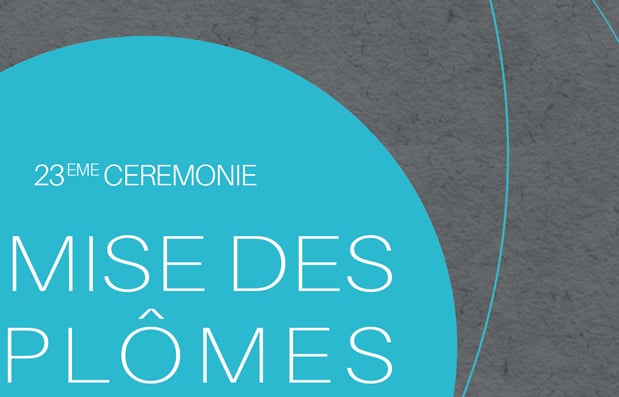 Création des supports de communication de la remise des diplômes de l’ISTP