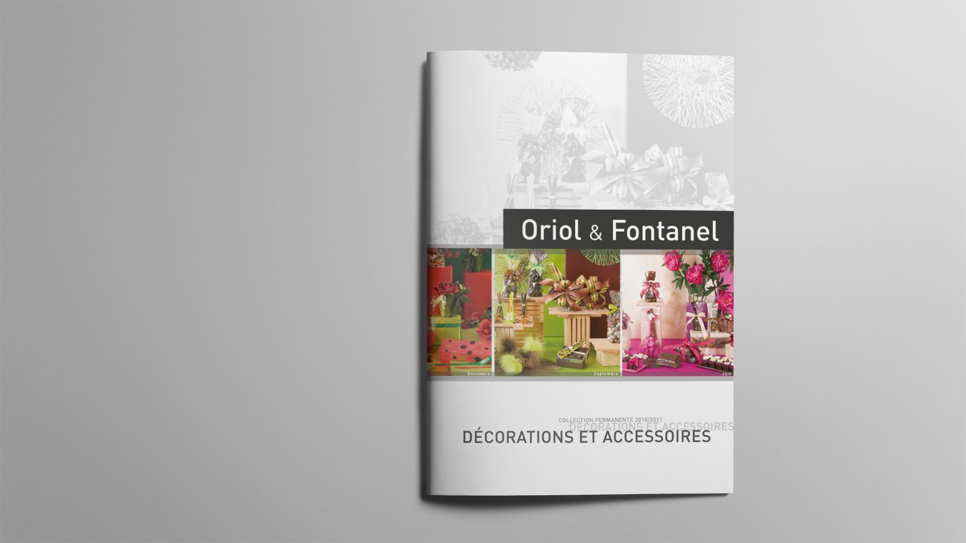 Création du catalogue Oriol et Fontanel