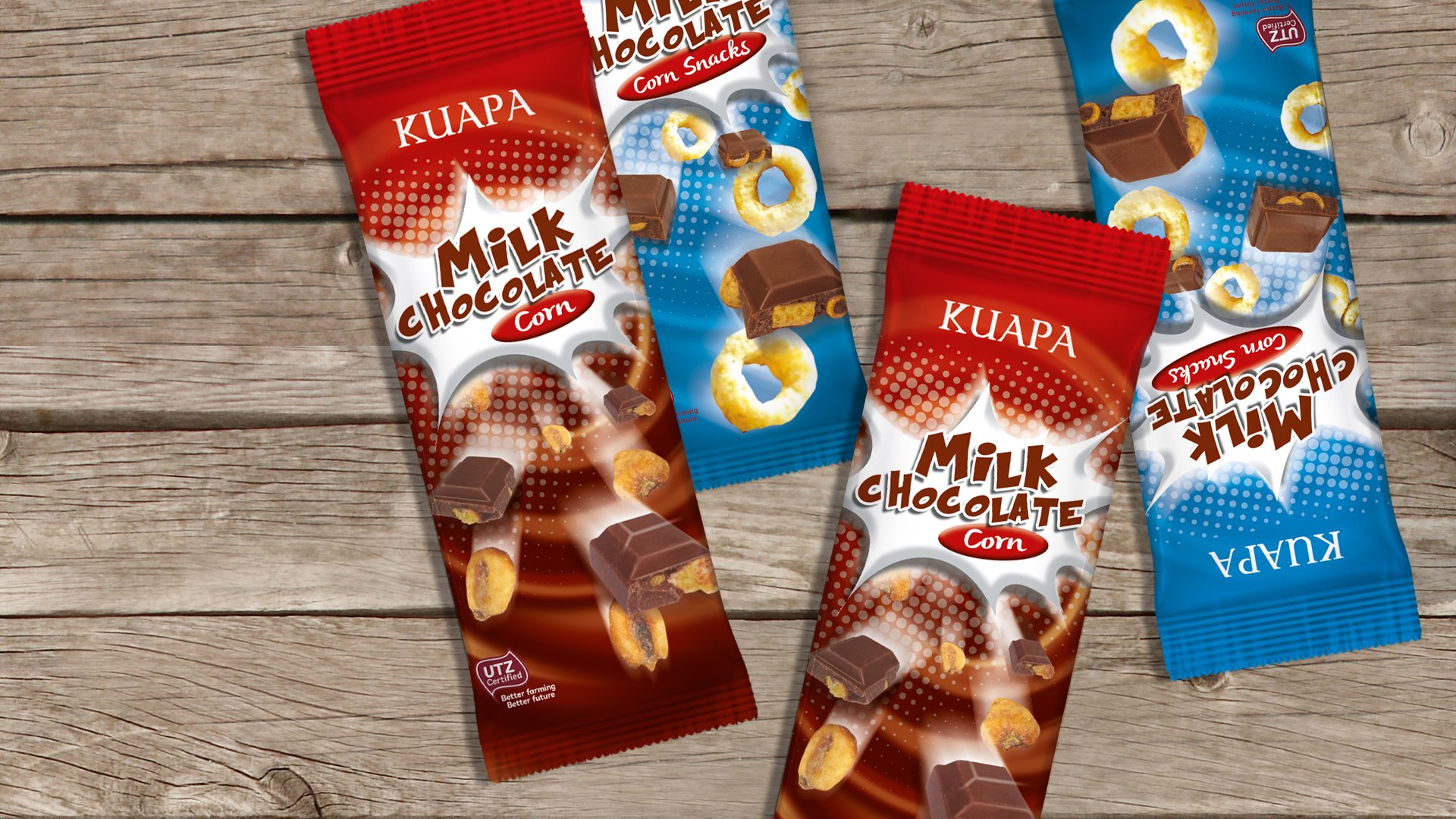 Création de packaging tablettes de chocolat.