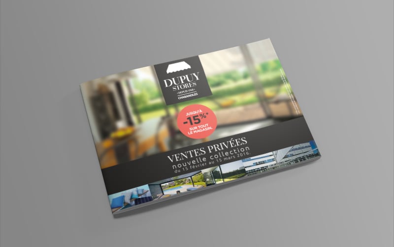 Marketing direct pour les ventes privées de la maison Dupuy Stores à Saint-Etienne