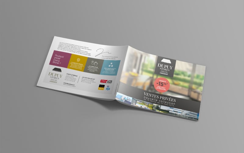 Marketing direct pour les ventes privées de la maison Dupuy Stores à Saint-Etienne