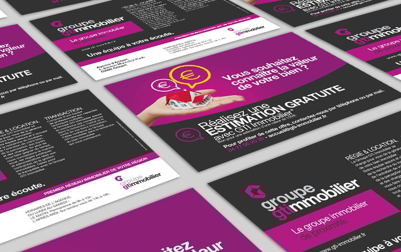Marketing direct pour GTI Immobilier