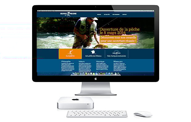 Création du site internet Europêche.