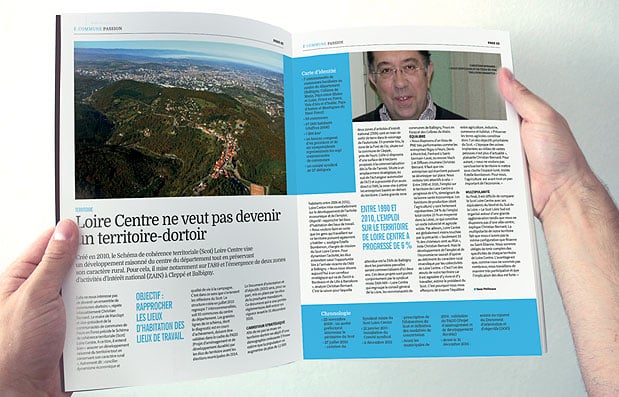 Création du magazine ECommune Passion.