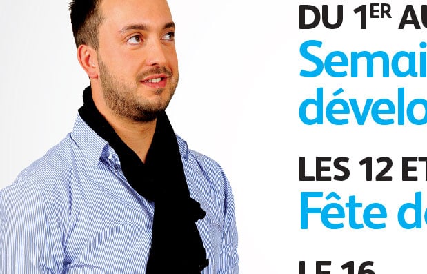 Campagne de communication Agenda de la Ville de Saint-Etienne (Avril 2014).