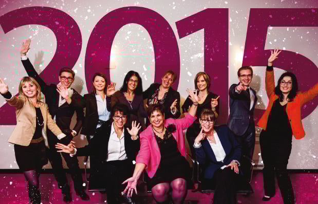 Création de la carte de voeux 2015 Avocats & Partenaires