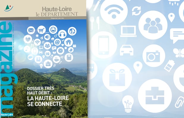 Edition du magazine du Département de la Haute-Loire