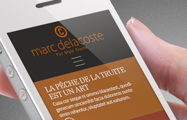 Création du site internet Marc Delacoste.