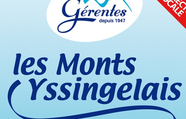 Création du packaging « Les Monts Yssingelais » pour les Laiteries Gérentes en Haute-Loire.