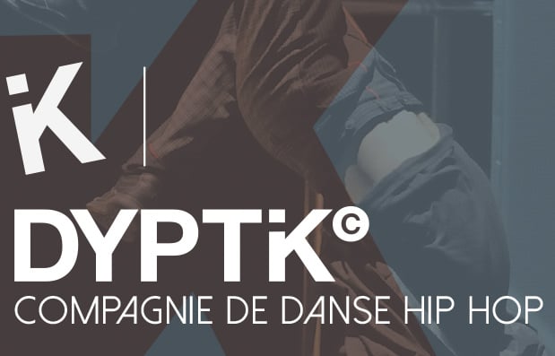 Création de supports pour la compagnie de danse Dyptik.