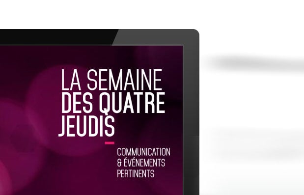 Création du site internet de la Semaine des 4 Jeudis