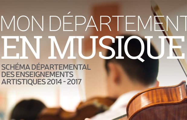 Création de la plaquette « Mon Département en Musique » pour le département de la Haute-Loire