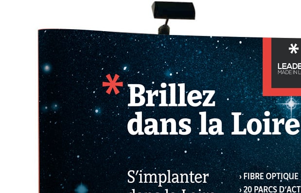 Création du stand de l’Adel42, agence du développement économique de la Loire