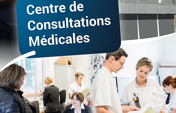 Création d’un dépliant informatif pour le Centre de Consultations Médicales d’Yssingeaux.