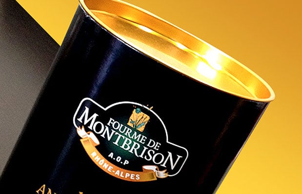 Création d’un packaging événementiel pour la Fourme de Montbrison.