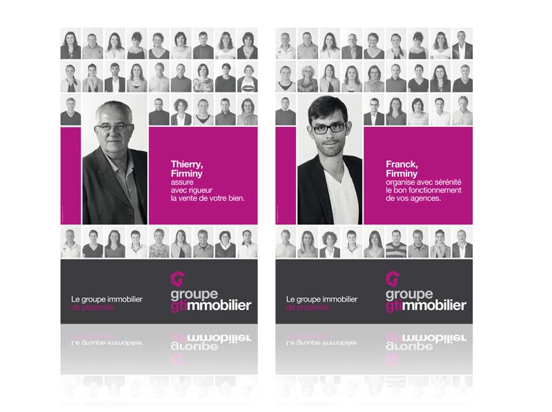 Campagne de communication de proximité pour le Groupe GTI Immobilier