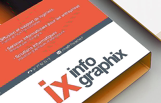 Création de la plaquette Infographix.