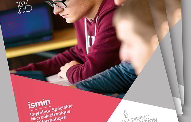 Création de la brochure ISMIN.