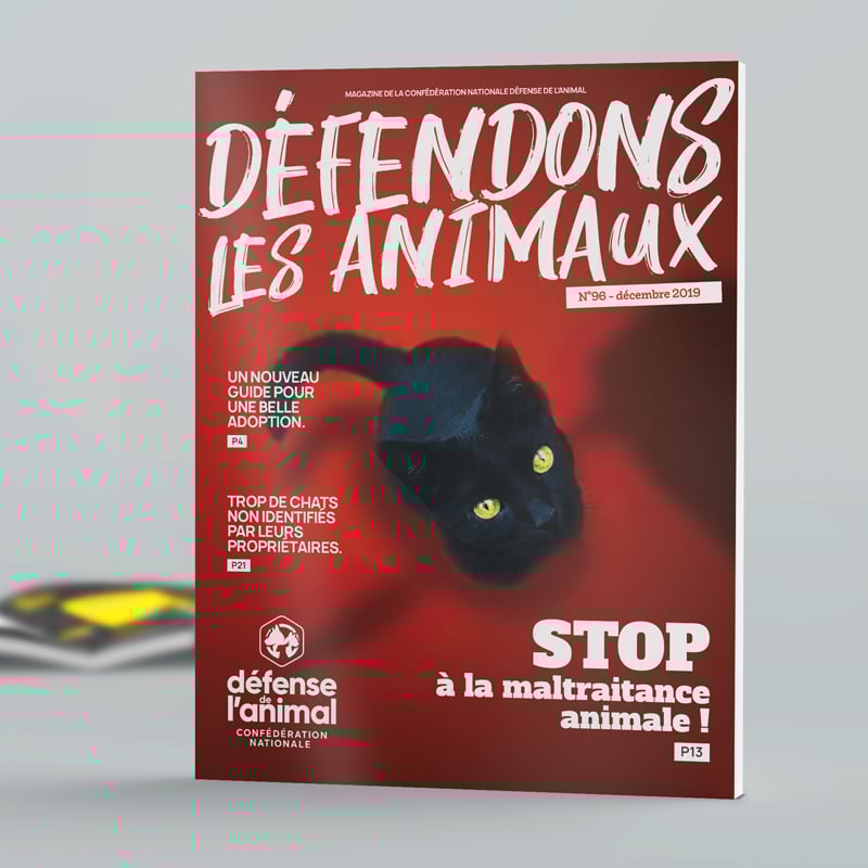 Édition du magazine n°96 de la Défense animale.