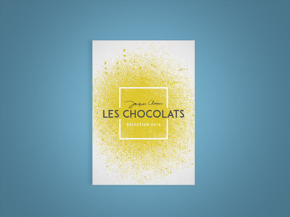 Création de la catalogue Chocolat 2016 des Cafés Chapuis.