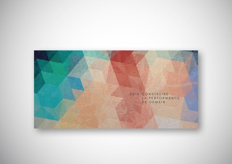 Création de la carte de vœux 2016 de l’ISTP.