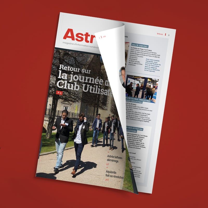 Création des supports de communication d’Astrée software