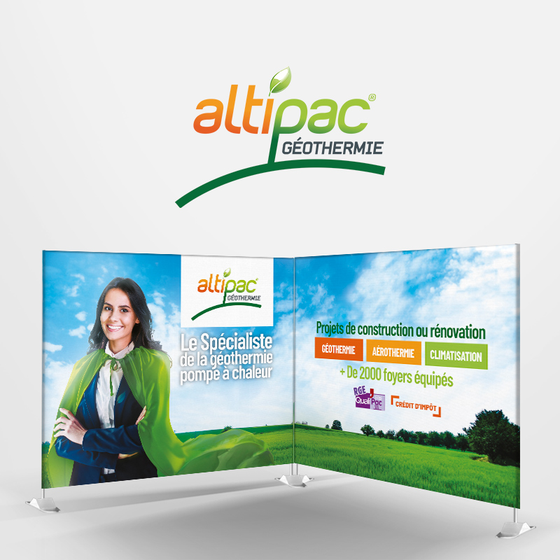 Altipac Géothermie revoit sa communication opérationnelle.