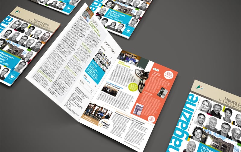 Edition du magazine du Département de la Haute-Loire