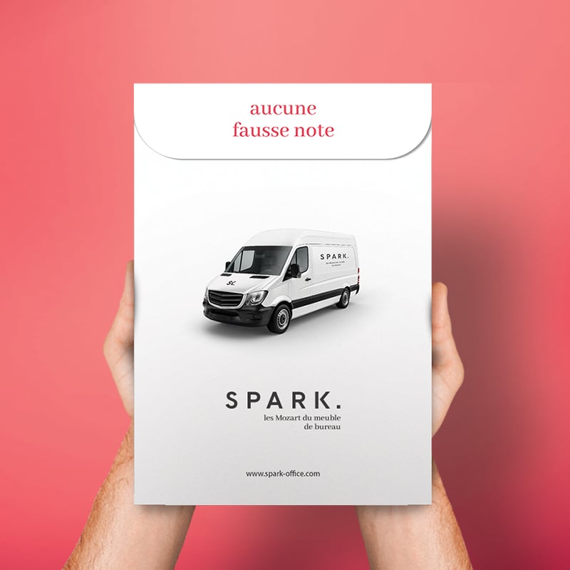 Discours de marque et image de marque pour Spark.