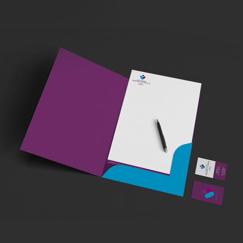Nouvelle identité de marque pour le Centre Hospitalier Drôme Vivarais.