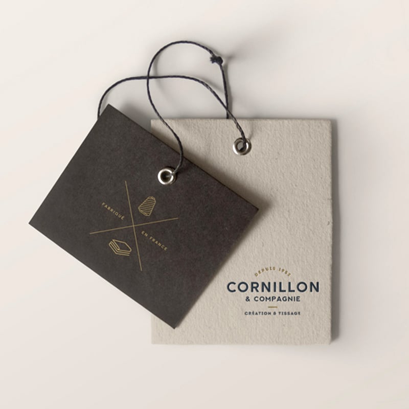 Création de la nouvelle image de marque Cornillon Tissage