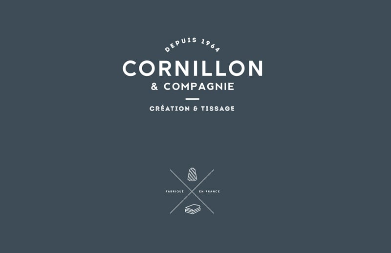 Création de la nouvelle image de marque Cornillon Tissage