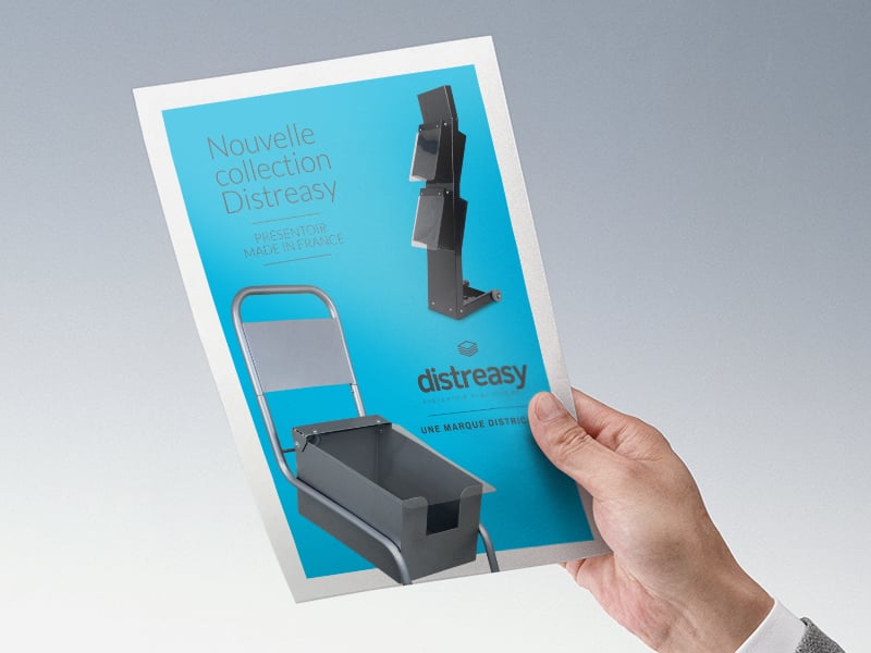Création des supports de promotion de la marque Distreasy