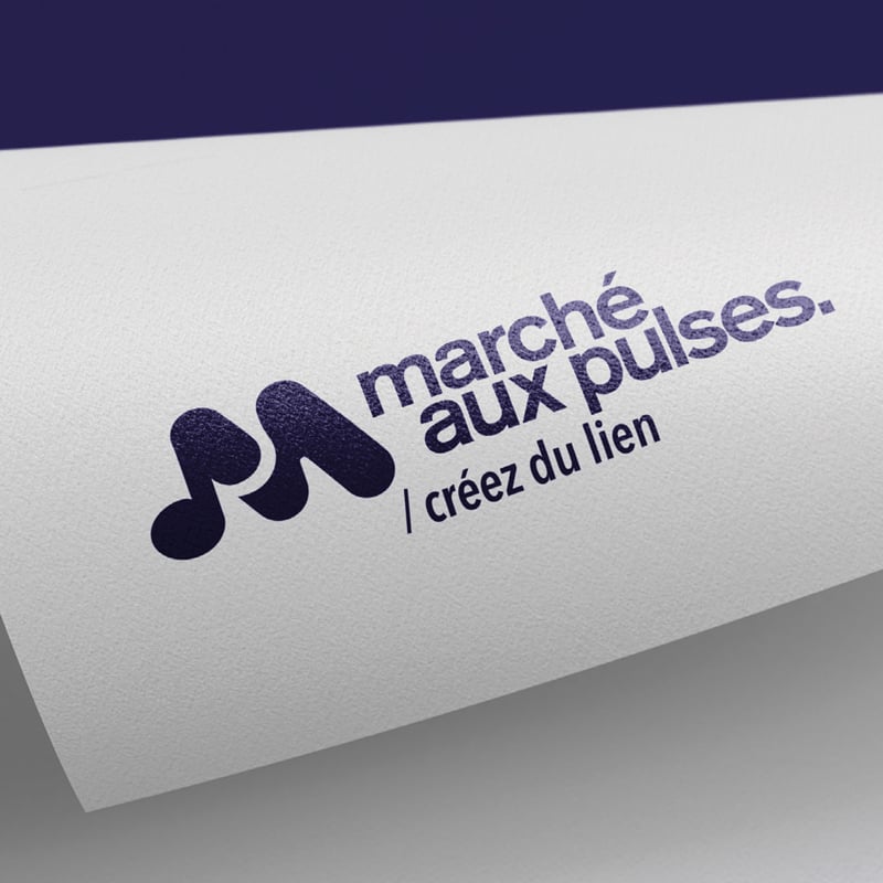 Création de l’image de marque de la start-up le Marché aux pulses.