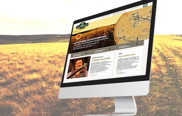 Création du site internet de la Fourme de Montbrison