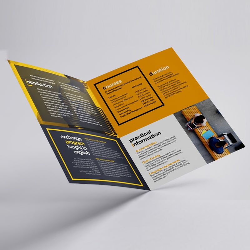 Nouvelle charte graphique pour l’école des Hautes Etudes en Commerce International