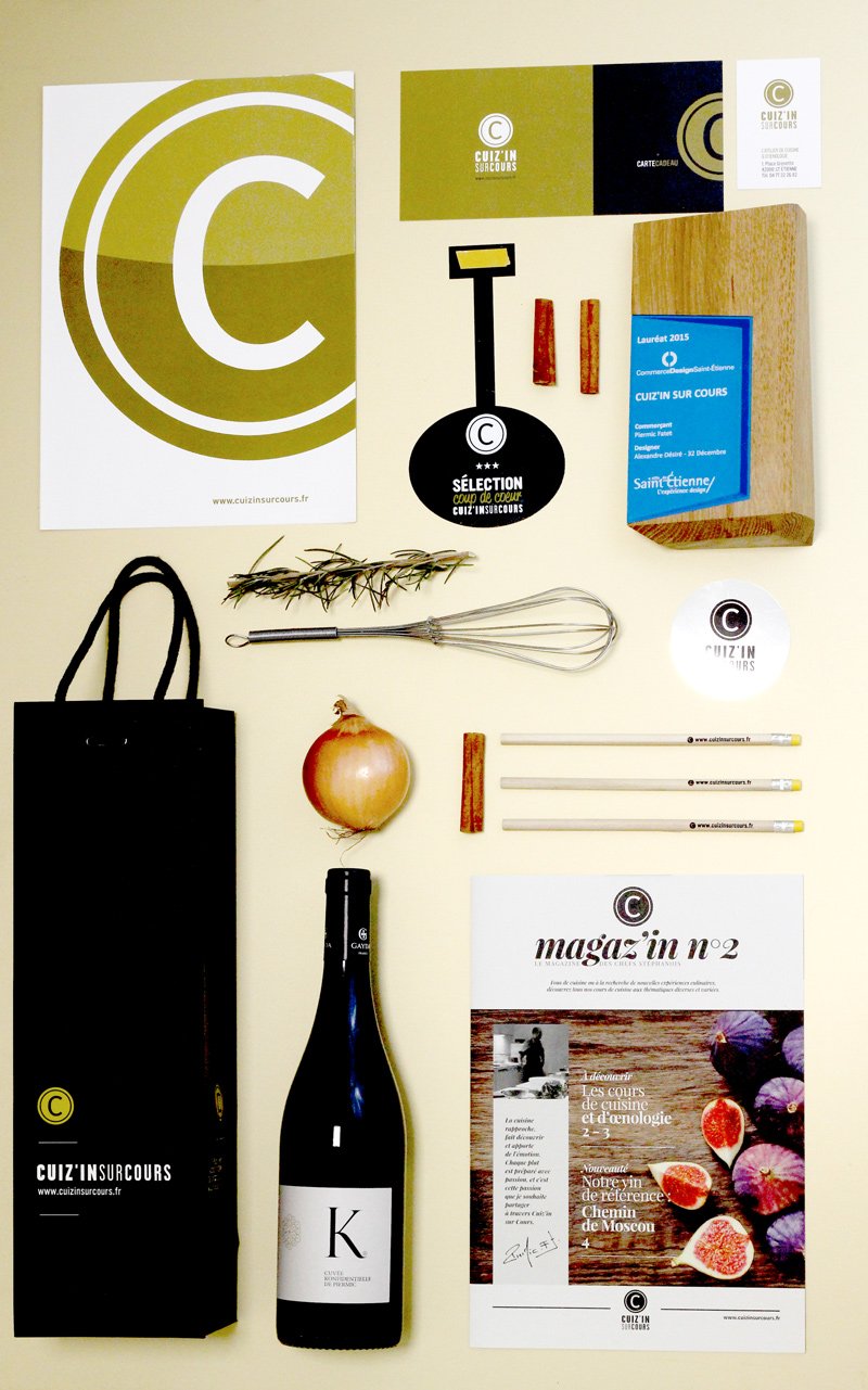 Cuiz'In sur Cours et 32 Décembre au concours Commerce Design 2015 de Saint-Etienne !