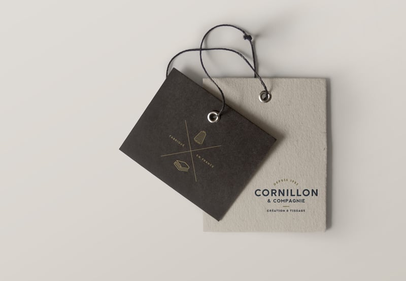 Création de la nouvelle image de marque Cornillon Tissage