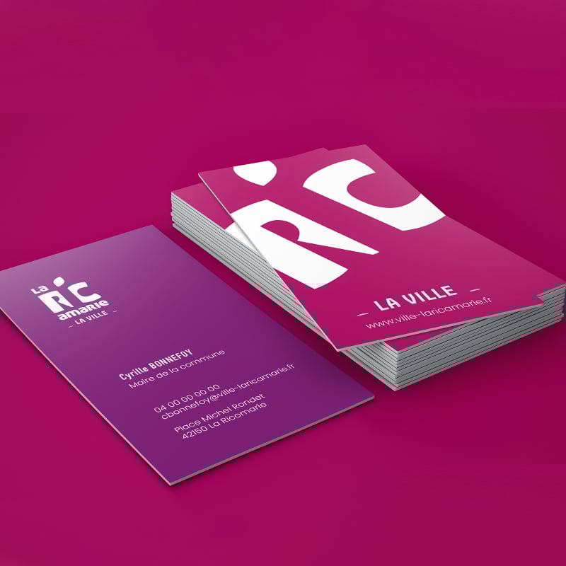 Nouvelle identité visuelle pour la Ville de la Ricamarie
