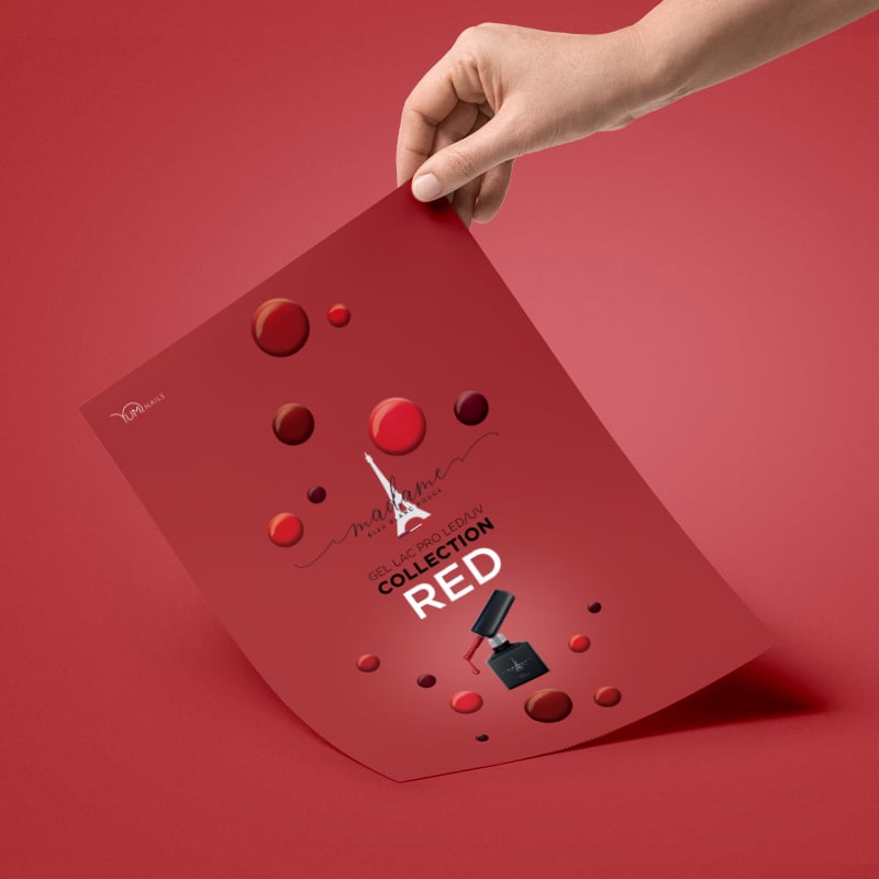 Création des posters Madame Bleu Blanc Rouge