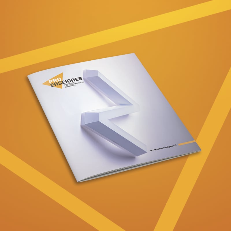 Nouvelle image de marque Print & Web pour ProEnseignes