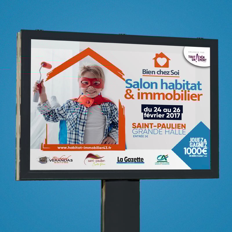 Salon de l’habitat et de l’immobilier à Saint-Paulien en en Haute-Loire.