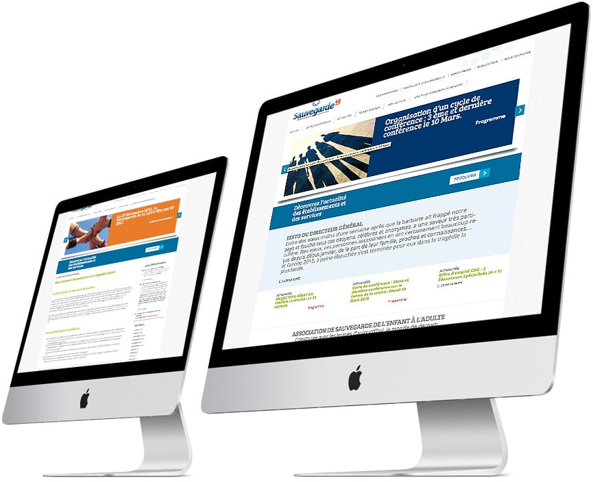 Création du site internet de La Sauvegarde 42