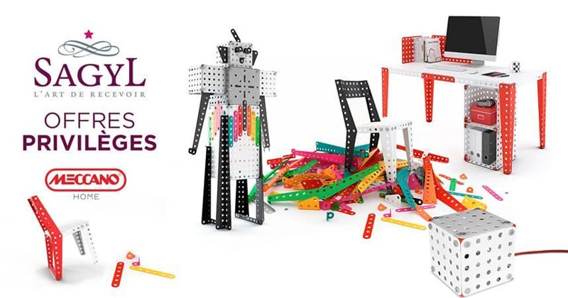 Meccano Home débarque chez Sagyl.