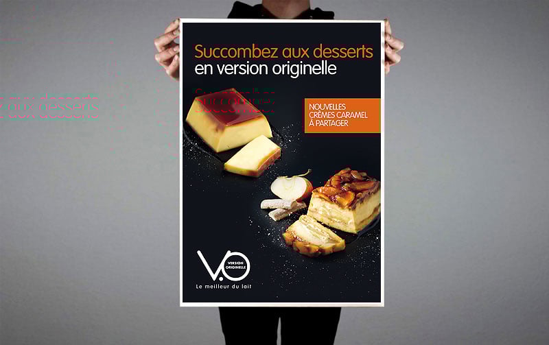 Nouvelle charte packaging pour les produits VO de la Laiterie du Forez
