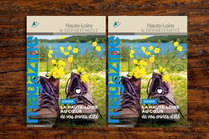 Edition du magazine d'été du Département de la Haute-Loire