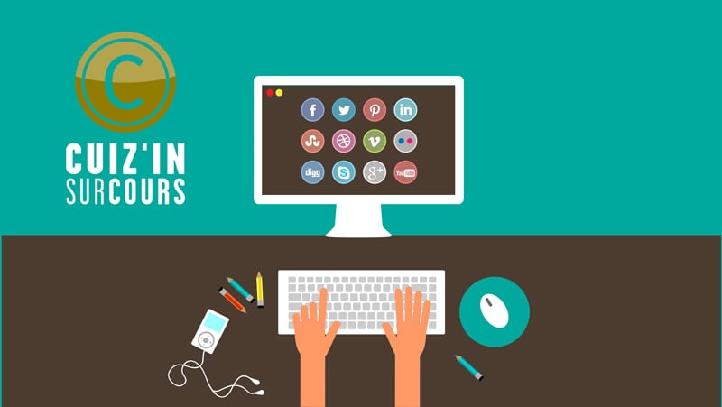 Community management & référencement naturel pour Cuiz'in Sur Cours