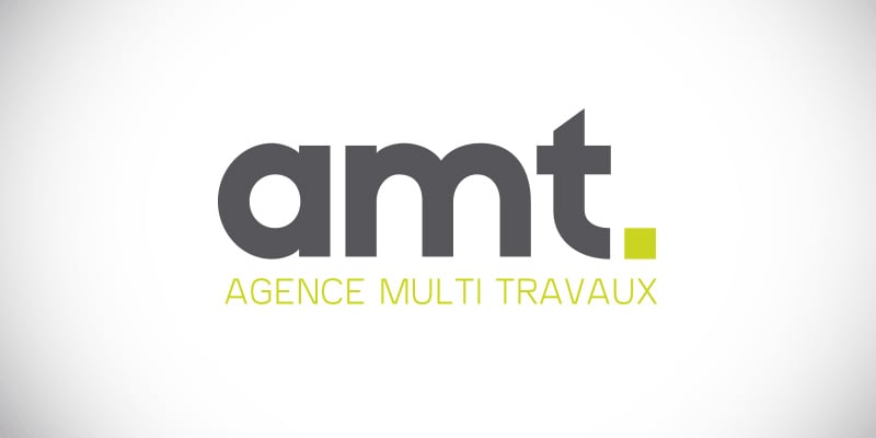 Création du logo AMT - L'agence multi travaux.